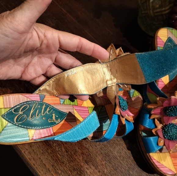 Elite by Corky's "Keely" heels size 10 - Picture 7 of 11